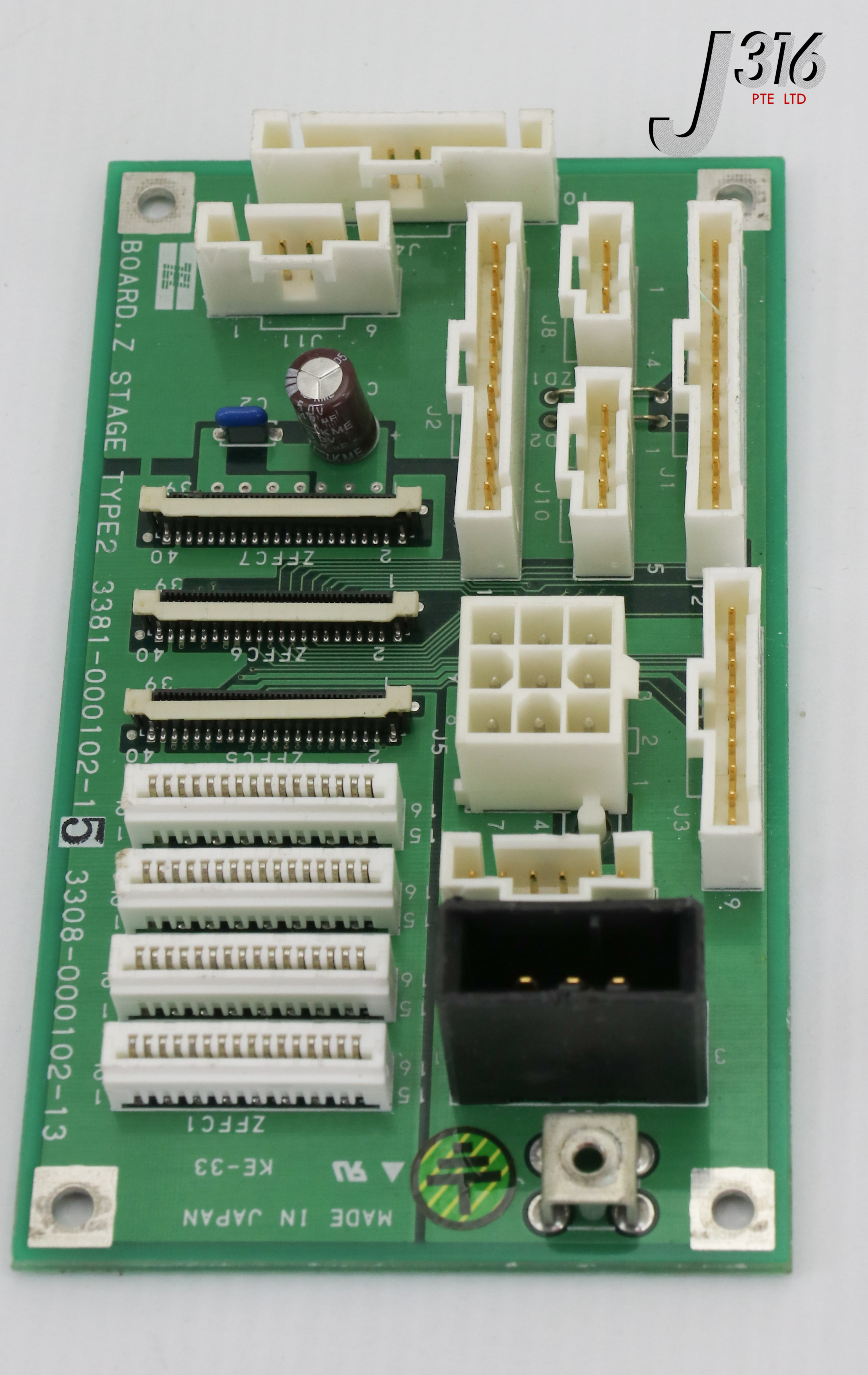 22834 TOKYO ELECTRON PCB, BOARD, Z STAGE TYPE 2, 3308-000102-13 ...